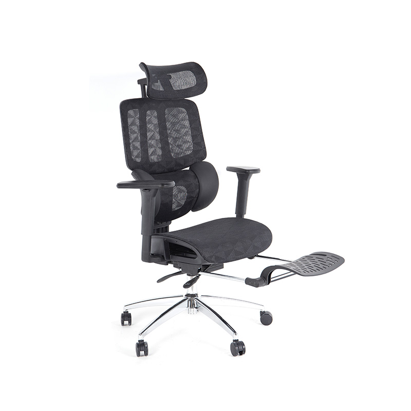 Kursi Kantor Ergonomis dengan Sandaran Tangan 3D Dukungan Lumbar Dinamis